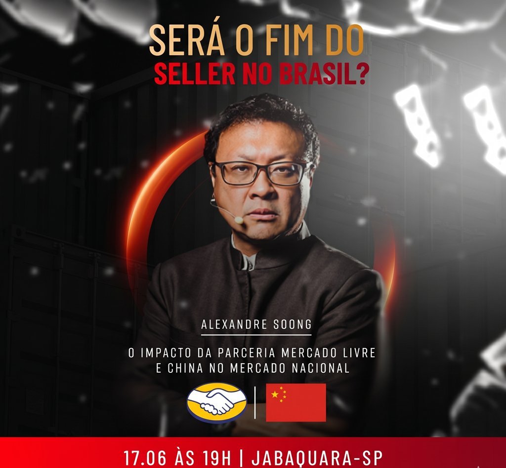 Será o fim do seller no Brasil? Alexandre Soong — 17.06 às 19h, Jabaquara-SP